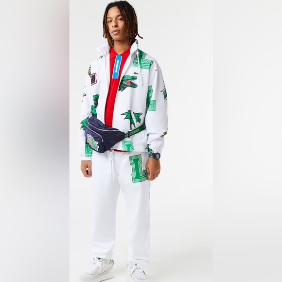 Lacoste UNISEX WATER-REPELLENT JOGGERS - Picture 3 of 5